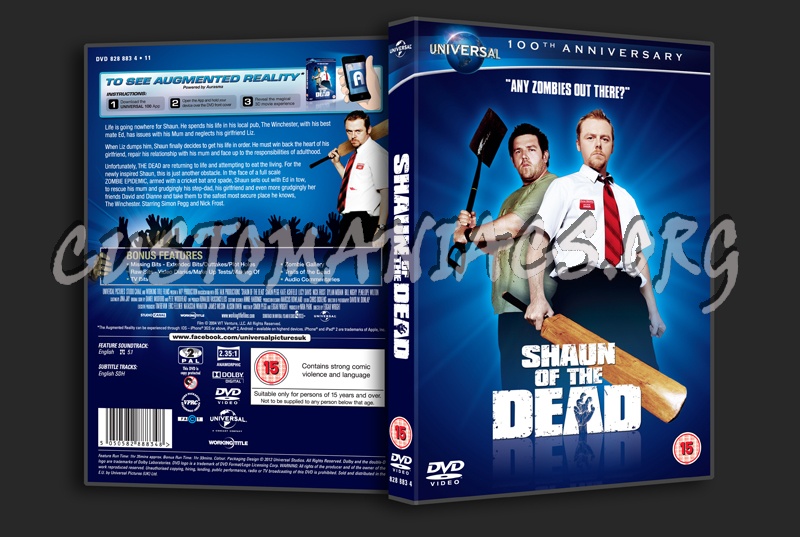 Shaun of the Dead dvd cover