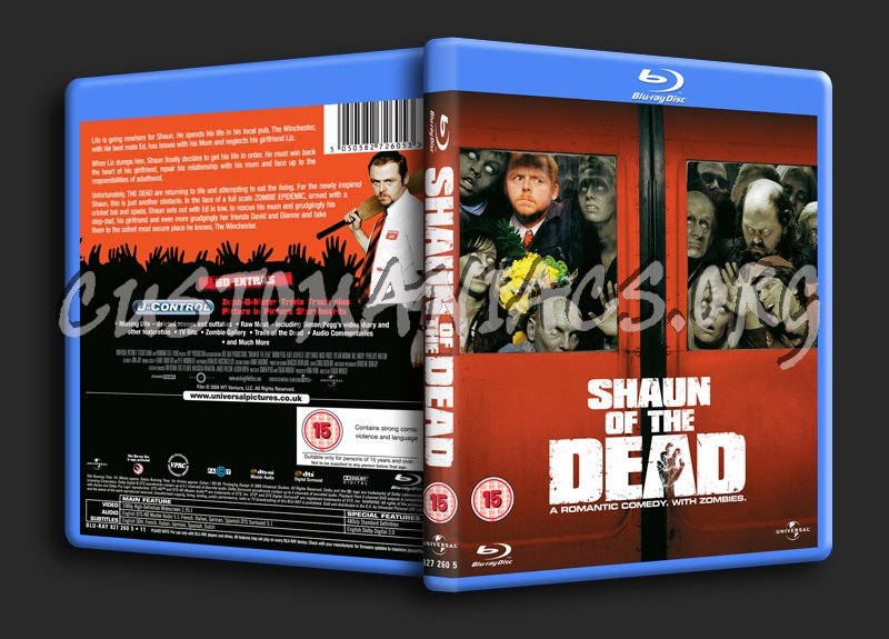 Shaun of the Dead blu-ray cover