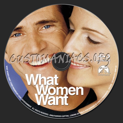 What Women Want blu-ray label