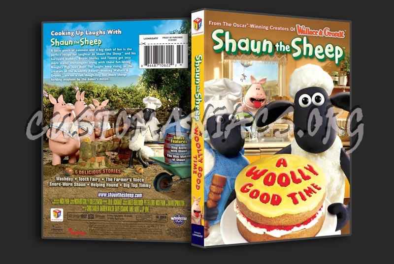 Shaun the Sheep A Woolly Good Time dvd cover