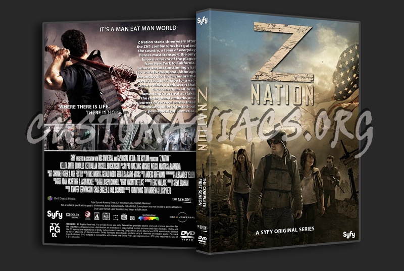 Z Nation season 1 dvd cover