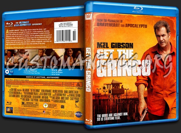 Get the Gringo blu-ray cover