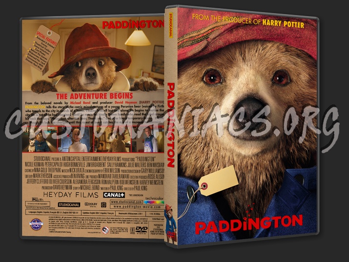 Paddington dvd cover