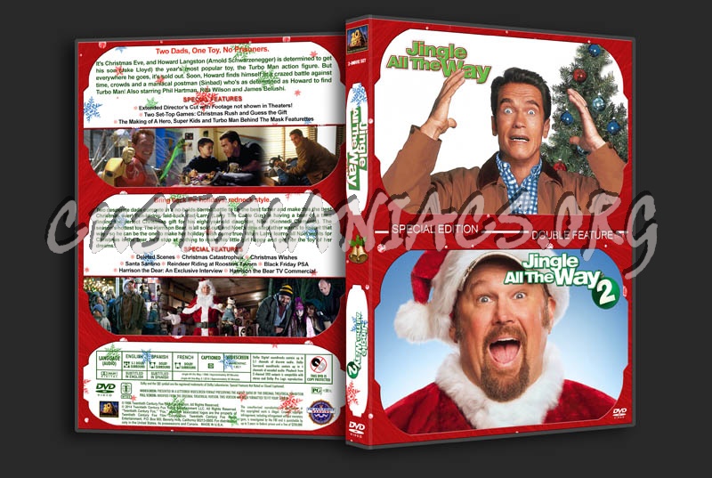 Jingle All the Way Double Feature dvd cover