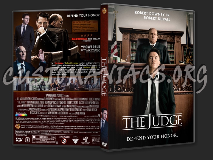 The Judge dvd cover