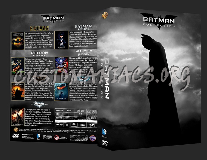 Batman / The Dark Knight Collection dvd cover