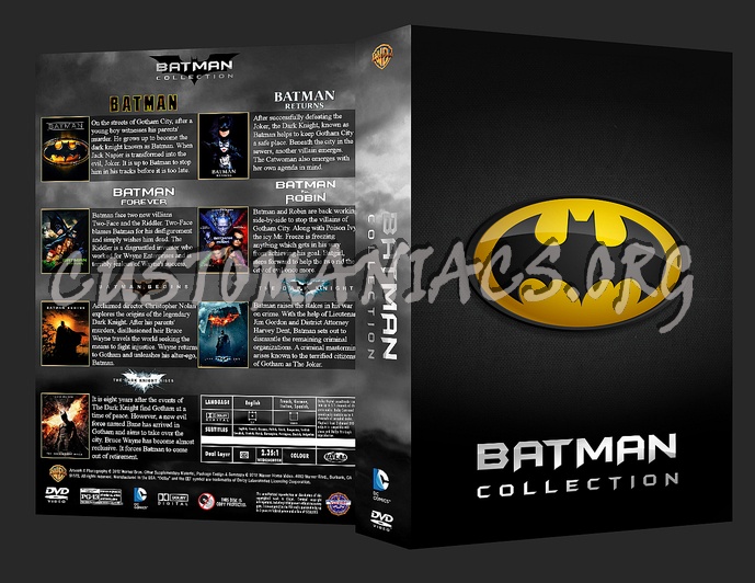 Batman / The Dark Knight Collection dvd cover