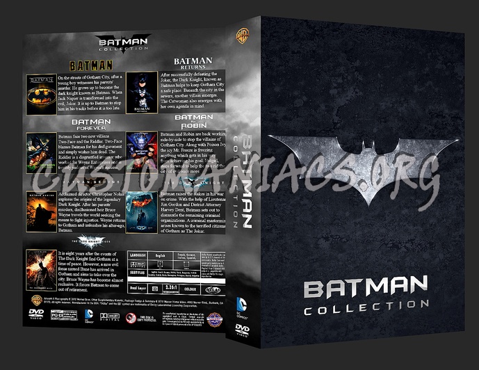 Batman / The Dark Knight Collection dvd cover