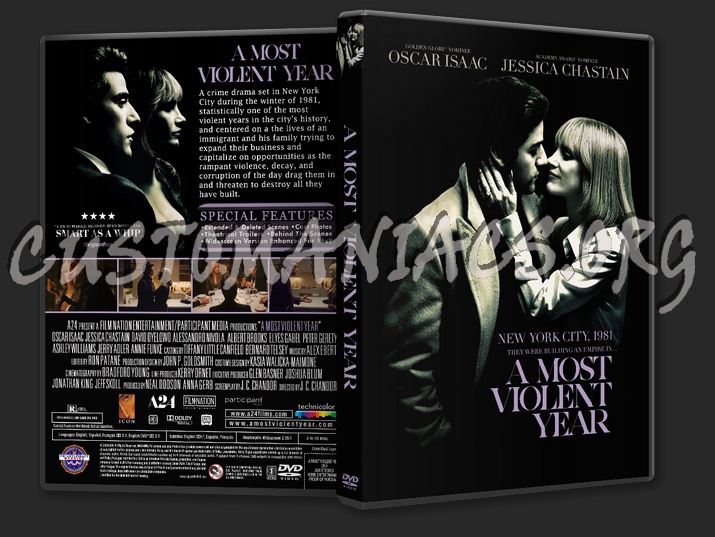 A Most Violent Year dvd cover