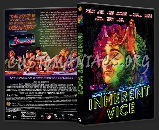 Inherent Vice dvd cover