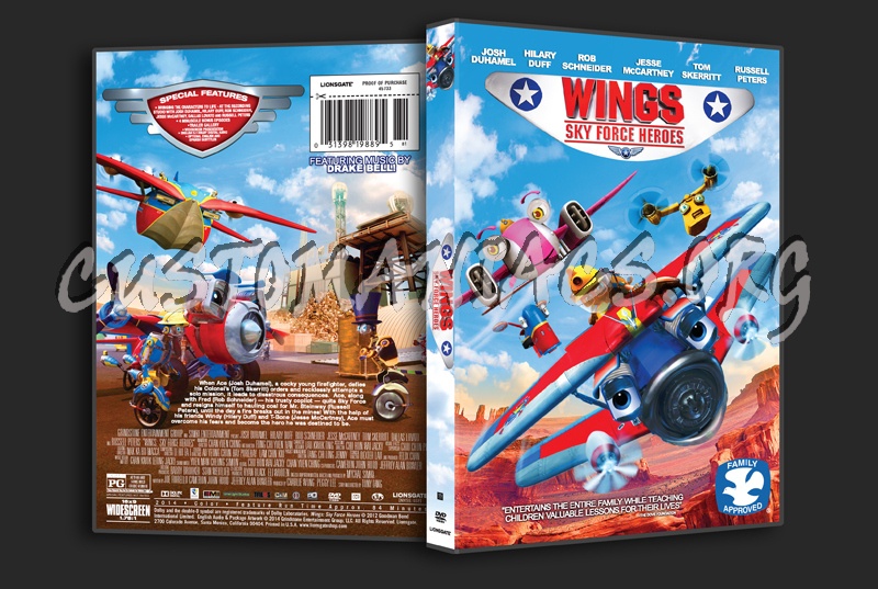 Wings Sky Force Heroes dvd cover