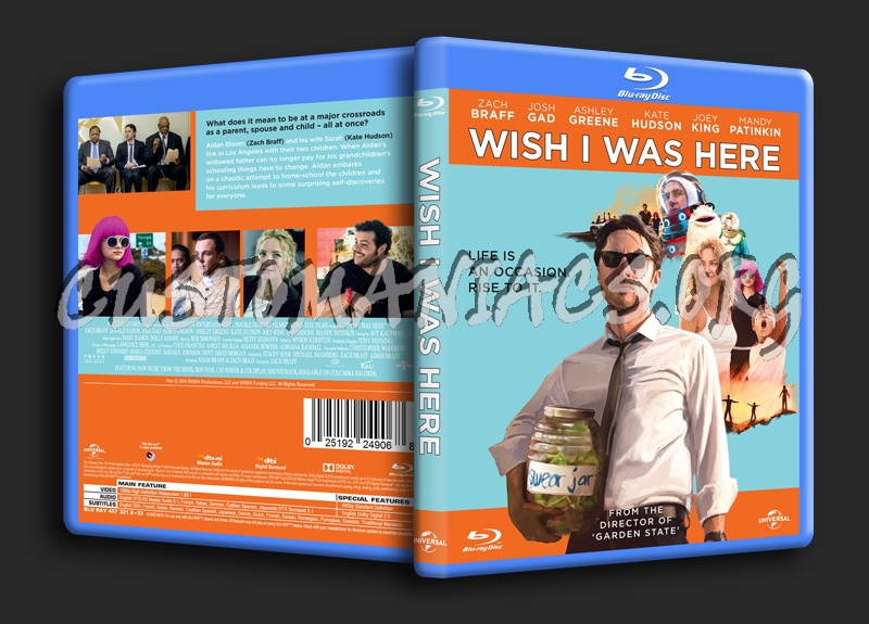 Wish I Was Here blu-ray cover