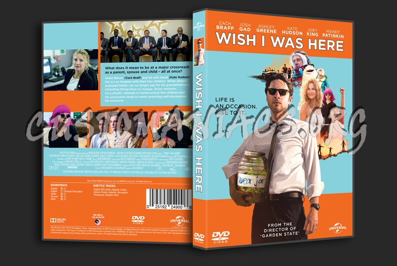 Wish I Was Here dvd cover