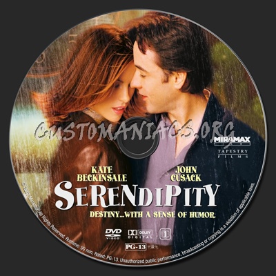 Serendipity dvd label
