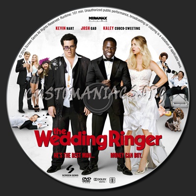 The Wedding Ringer dvd label