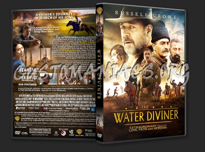 The Water Diviner (2014) dvd cover