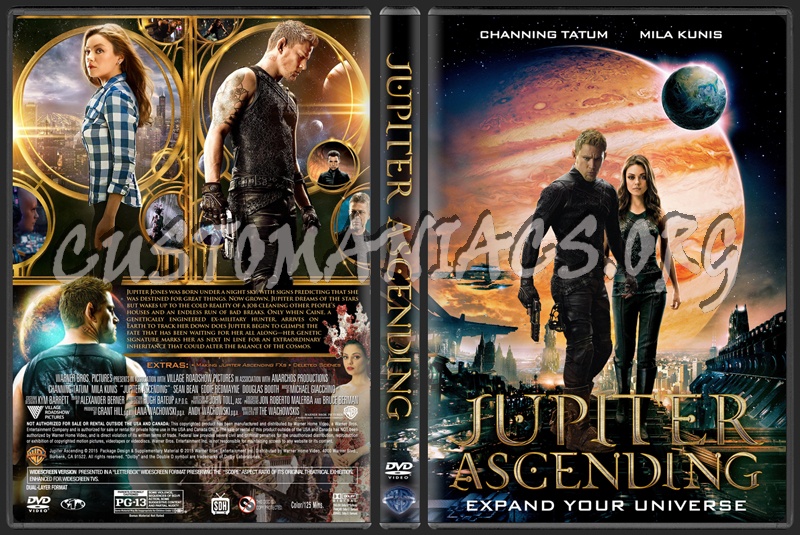 Jupiter Ascending dvd cover