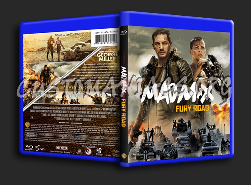 Mad Max Fury Road blu-ray cover