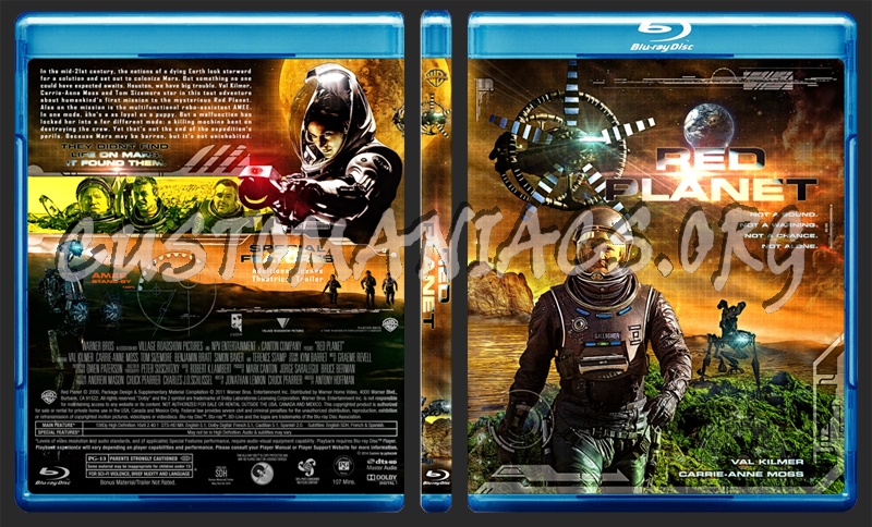 Red Planet blu-ray cover