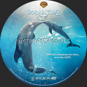 Dolphin Tale 2 dvd label