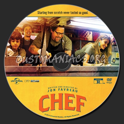 Chef dvd label