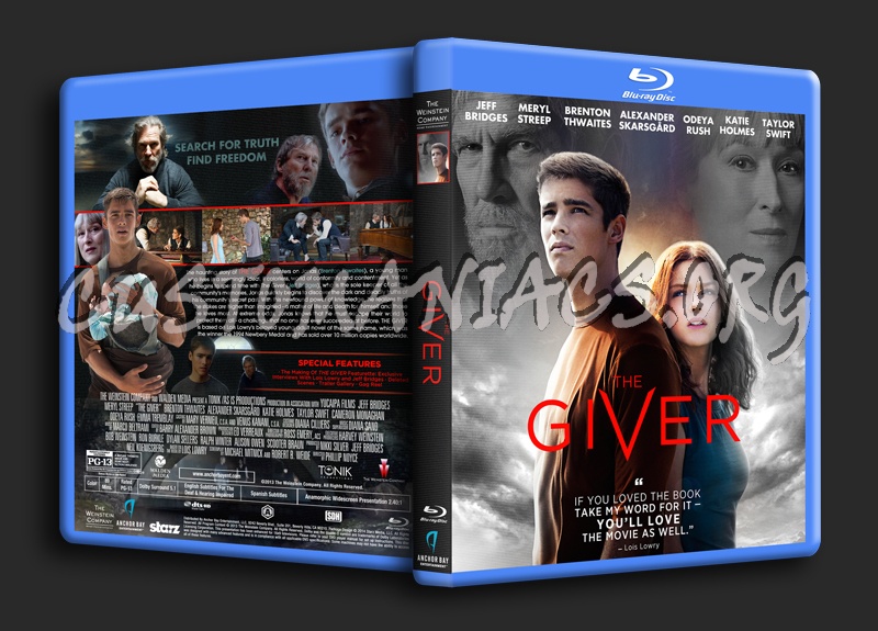 The Giver dvd cover