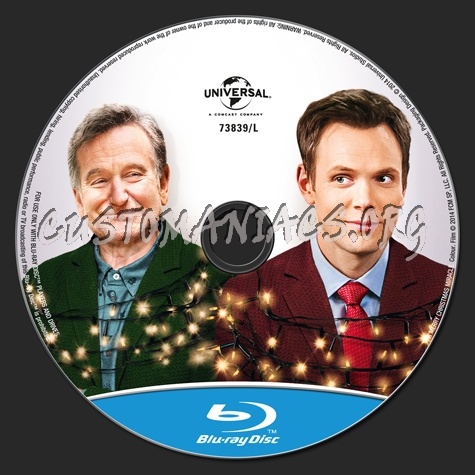 A Merry Christmas Miracle blu-ray label