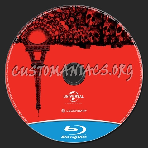 As Above So Below blu-ray label