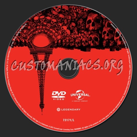 As Above So Below dvd label