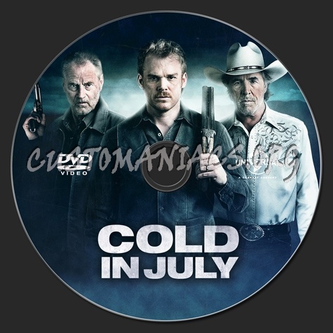 Cold in July dvd label