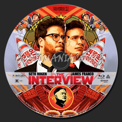 The Interview blu-ray label