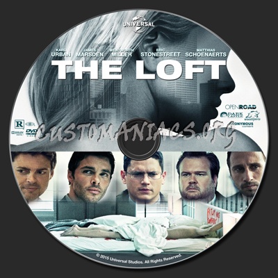 The Loft (2015) dvd label