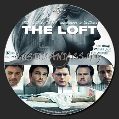 The Loft (2015) blu-ray label
