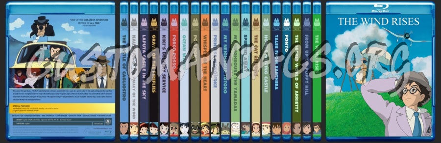 Studio Ghibli Collection blu-ray cover