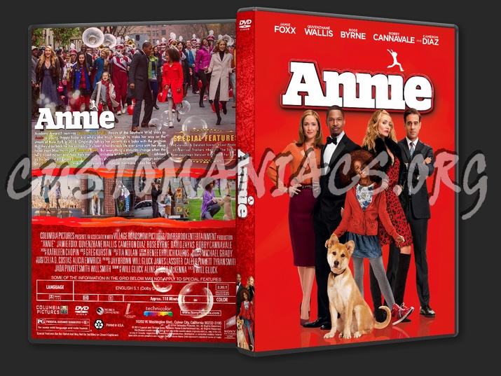 Annie dvd cover