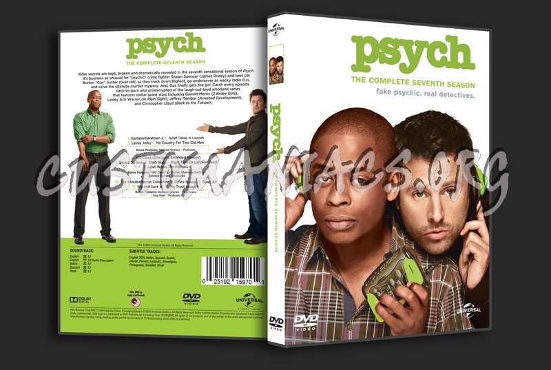 Psych Season 7 dvd cover