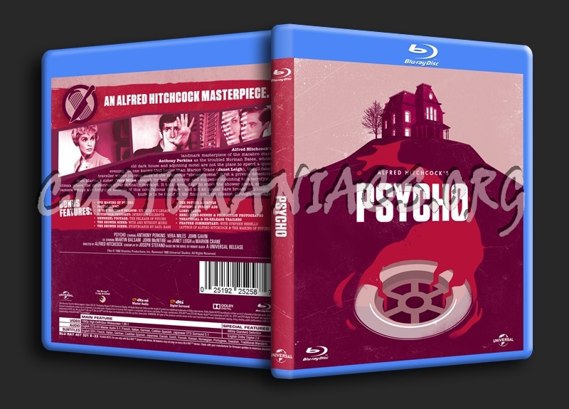 Psycho blu-ray cover