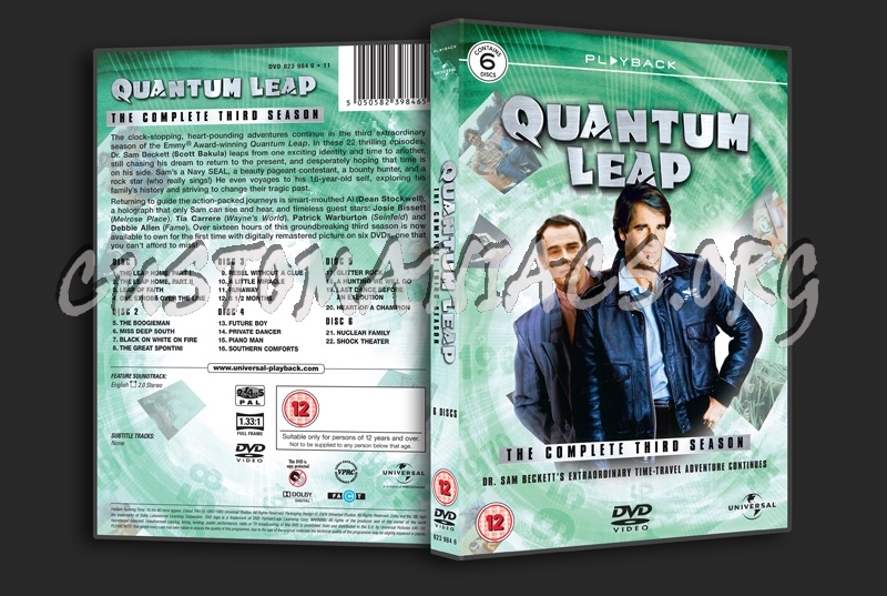 Quantum Leap Season 2 dvd cover