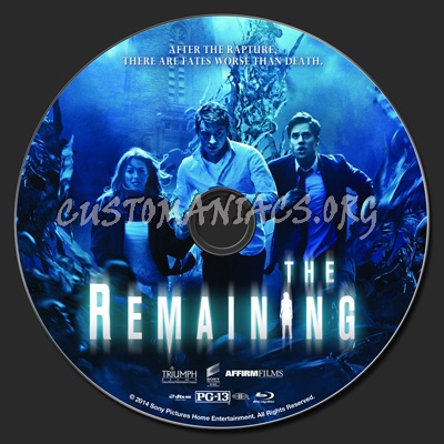 The Remaining blu-ray label