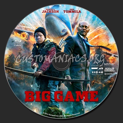 Big Game blu-ray label