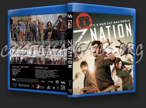 Z Nation Season 1 blu-ray cover