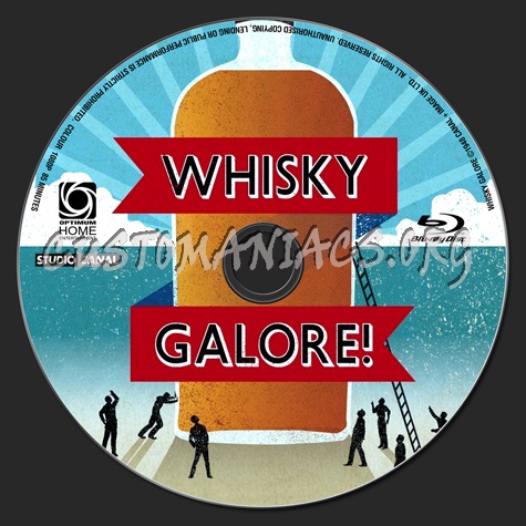 Whisky Galore blu-ray label