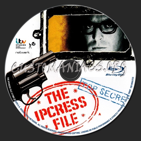 The Ipcress File blu-ray label