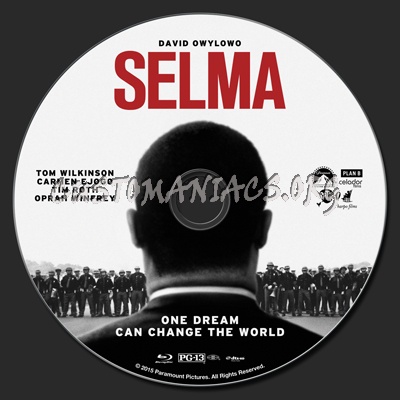 Selma blu-ray label