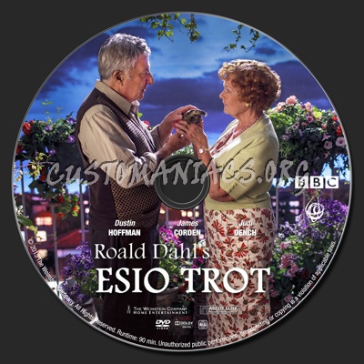 Roald Dahl's Esio Trot dvd label