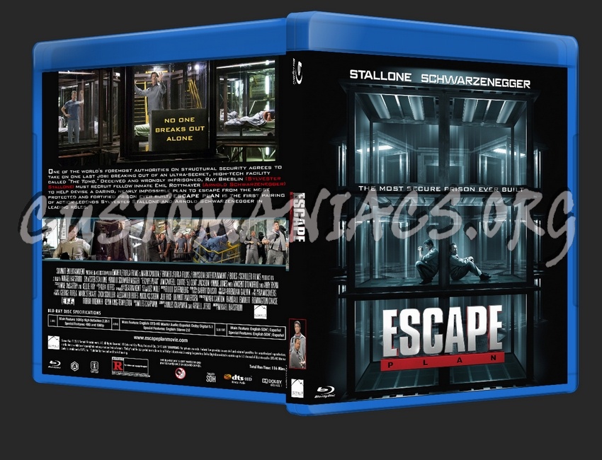 Escape Plan blu-ray cover