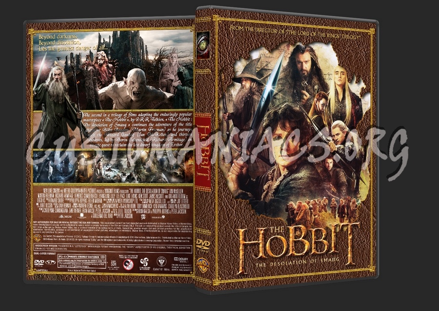The Hobbit - The Desolation Of Smaug dvd cover