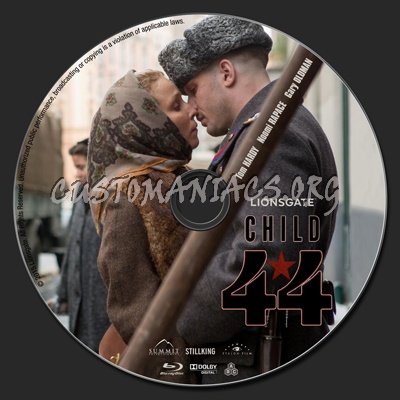 Child 44 blu-ray label