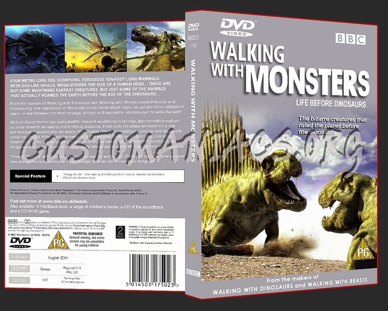 Walking With Monsters dvd cover