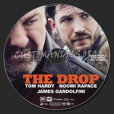 The Drop (2014) blu-ray label